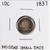 Image 1 : 1837 No Stars Small Date Seated Liberty Half Dime Coin