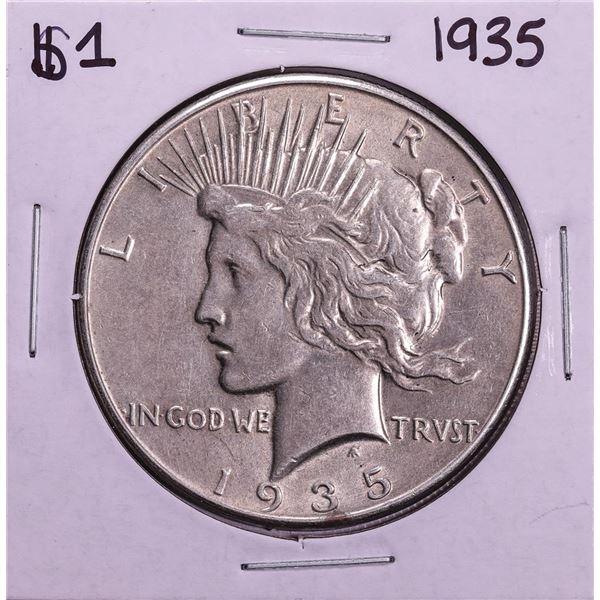 1935 $1 Peace Silver Dollar Coin