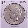 1935 $1 Peace Silver Dollar Coin