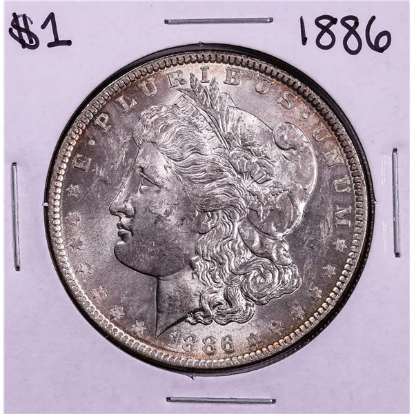 1886 $1 Morgan Silver Dollar Coin