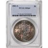 Image 1 : 1881-S $1 Morgan Silver Dollar Coin PCGS MS64 Nice Toning