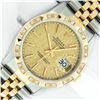 Rolex Men's Two Tone Champagne Jubilee Index Datejust Wristwatch