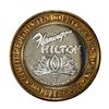 Image 2 : .999 Silver Flamingo Hilton Reno, Nevada $10 Casino Limited Edition Gaming Token