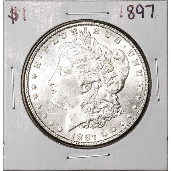 1897 $1 Morgan Silver Dollar Coin