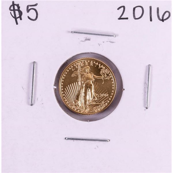 2016 $5 American Gold Eagle Coin