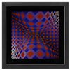 Image 1 : Victor Vasarely "Ondocto - X La Serie Structures Universelles L'Octogone" Mixed Media