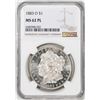 Image 1 : 1883-O $1 Morgan Silver Dollar Coin NGC MS62PL