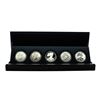 2011 $1 American Silver Eagle 25th Anniversary (5) Coin Set w/ Box & COA