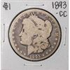 1893-CC $1 Morgan Silver Dollar Coin