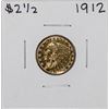 1912 $2 1/2 Indian Head Quarter Eagle Gold Coin