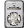 Image 1 : 1902 $1 Morgan Silver Dollar Coin NGC MS63