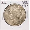 1935-S $1 Peace Silver Dollar Coin
