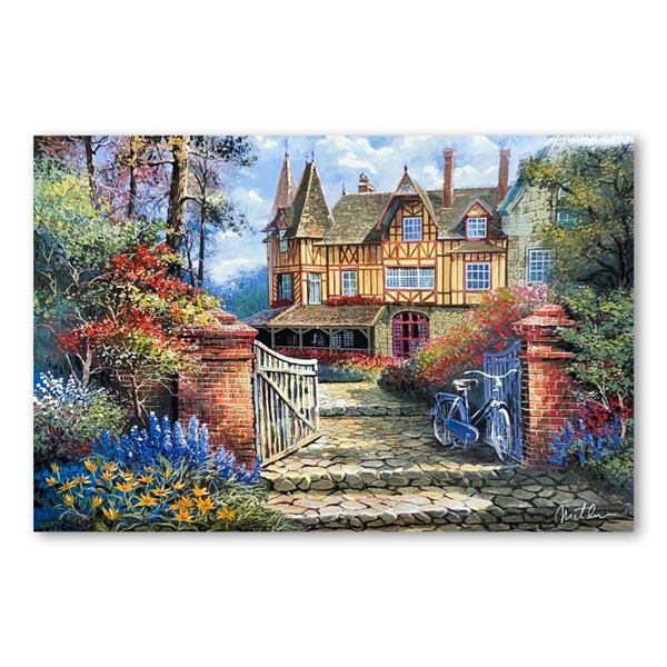 Anatoly Metlan "Castle In The Woods" Limited Edition Serigraph On Paper