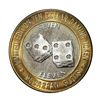 Image 1 : .999 Silver McCarran International Airport Las Vegas, NV $10 Limited Gaming Token