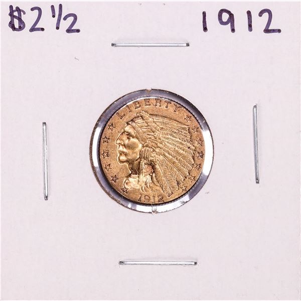 1912 $2 1/2 Indian Head Quarter Eagle Gold Coin