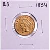 1854 $3 Indian Princess Head Gold Coin