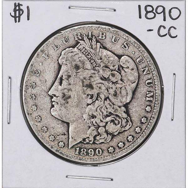 1890-CC $1 Morgan Silver Dollar Coin