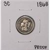 Image 1 : 1868 Proof Three Cent Nickel Coin
