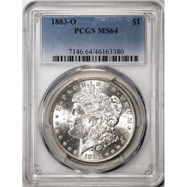 1883-O $1 Morgan Silver Dollar Coin PCGS MS64