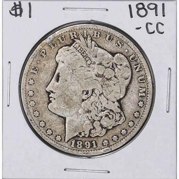 1891-CC $1 Morgan Silver Dollar Coin