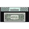 Image 2 : 1981 $1 Federal Reserve Note Misaligned Overprint Error PCGS Choice New 63PPQ