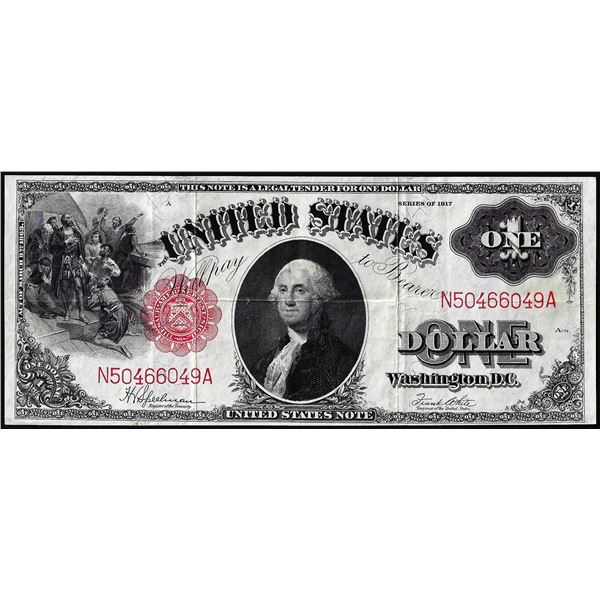 1917 $1 Legal Tender Note