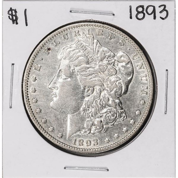 1893 $1 Morgan Silver Dollar Coin