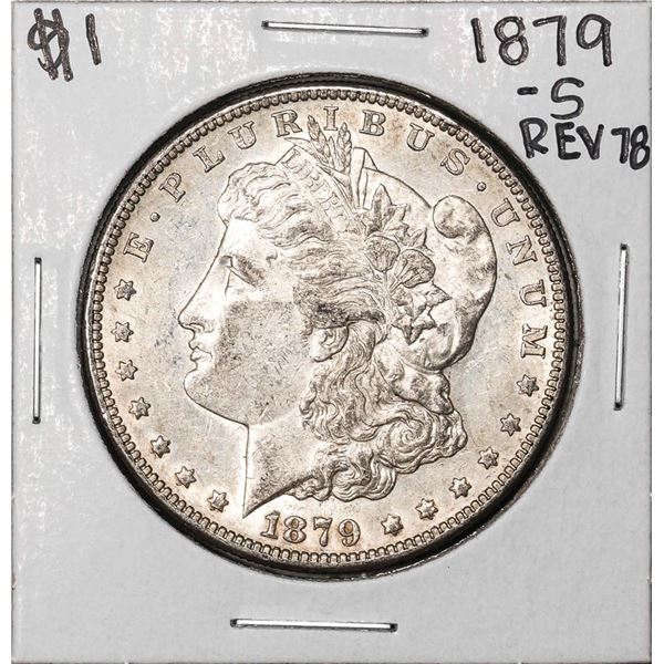 1879-S Rev of 78' $1 Morgan Silver Dollar Coin