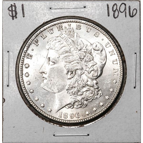 1896 $1 Morgan Silver Dollar Coin