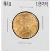 Image 1 : 1899 $10 Liberty Head Eagle Gold Coin