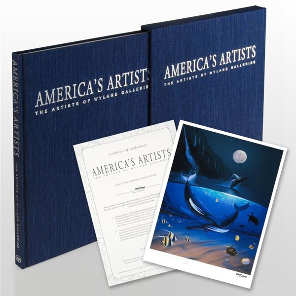 "America'S Artists: The Artists Of Wyland Galleries" (2004) Limited Edition Art Book