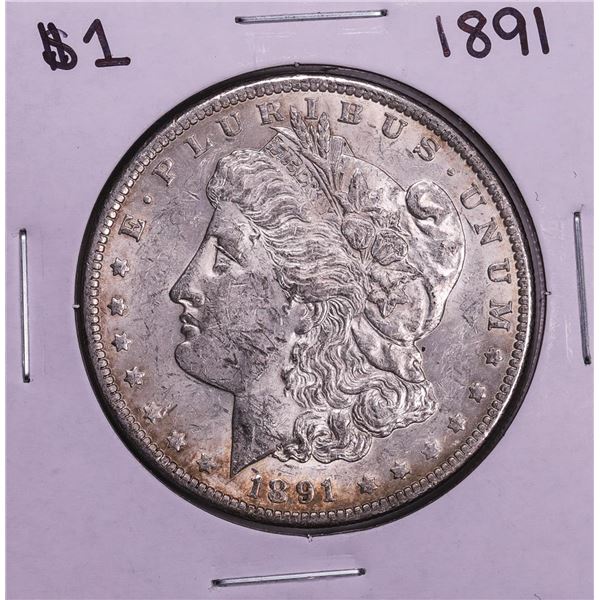 1891 $1 Morgan Silver Dollar Coin