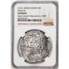 Image 1 : Spice Islands Shipwreck (1621-30)MO Mexico 8 Reales Philip IV Silver Coin NGC Genuine