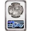 Image 2 : Spice Islands Shipwreck (1621-30)MO Mexico 8 Reales Philip IV Silver Coin NGC Genuine
