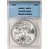 Image 1 : 2017 $1 American Silver Eagle Coin ANACS MS70