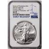 Image 1 : 2021(P) Type 1 $1 American Silver Eagle Coin NGC MS70 Early Releases Philadelphia