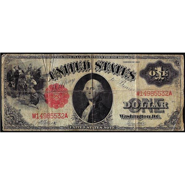 1917 $1 Legal Tender Note