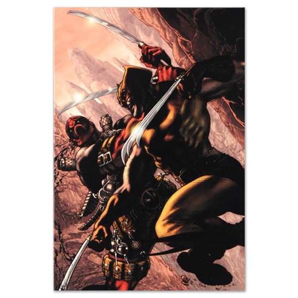 Marvel Comics "Wolverine: Origins #21" Limited Edition Giclee On Canvas