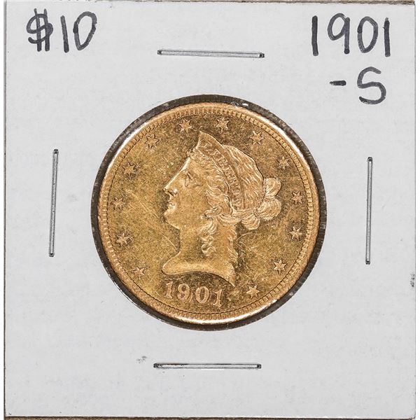 1901-S $10 Liberty Head Eagle Gold Coin