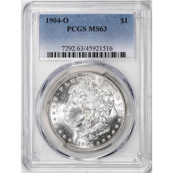 1904-O $1 Morgan Silver Dollar Coin PCGS MS63