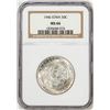 Image 1 : 1946 Iowa Centennial Commemorative Half Dollar Coin NGC MS66