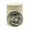 Image 1 : Roll of (20) Brilliant Uncirculated 1960 Franklin Half Dollar Coins