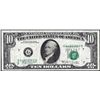 1969A $10 Federal Reserve Note Misaligned Overprint Error