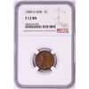 1909-S VDB Lincoln Wheat Cent Coin NGC F12BN