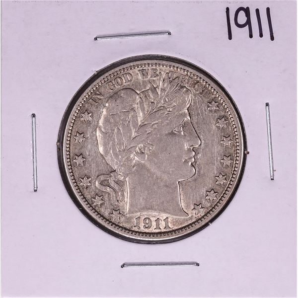 1911 Barber Half Dollar Coin