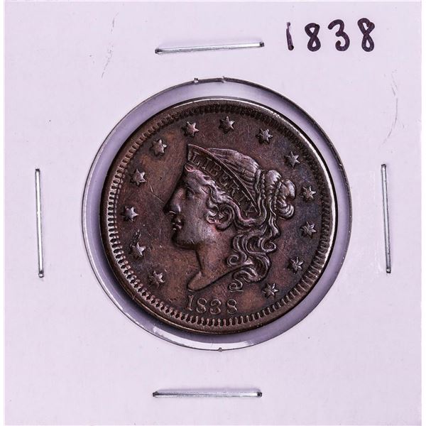 1838 Coronet Head Large Cent Coin