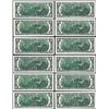 Image 2 : District Set of (12) 1976 $2 Federal Reserve Notes