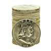 Image 1 : Roll of (20) Brilliant Uncirculated 1957-D Franklin Half Dollar Coins