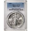 Image 1 : 1989 $1 American Silver Eagle Coin PCGS MS70