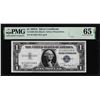 Image 1 : 1935A $1 Silver Certificate Note Fr.1608 PMG Gem Uncirculated 65EPQ